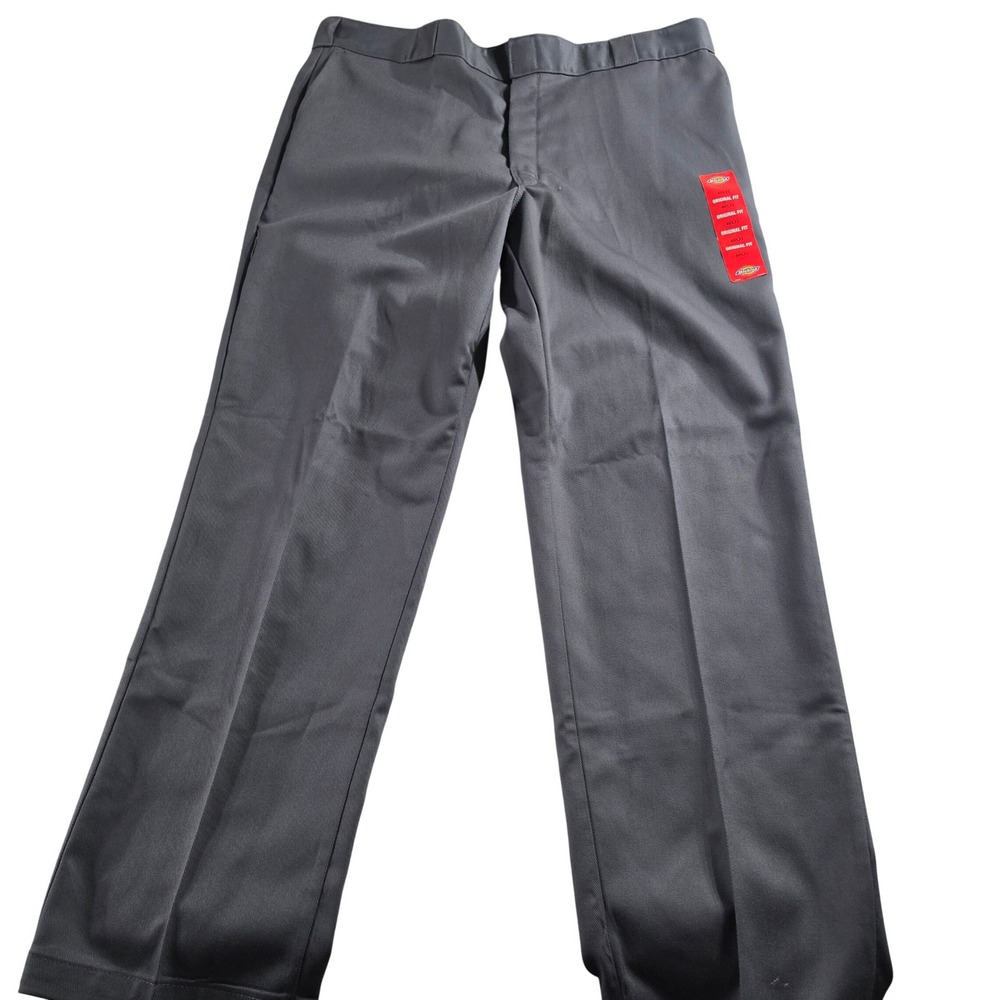 Dickies 874 Original Fit Flex Work Pants Charcoal Grey 40x32 NWT 11874CH